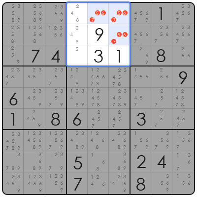 sudoku advanced solving methods